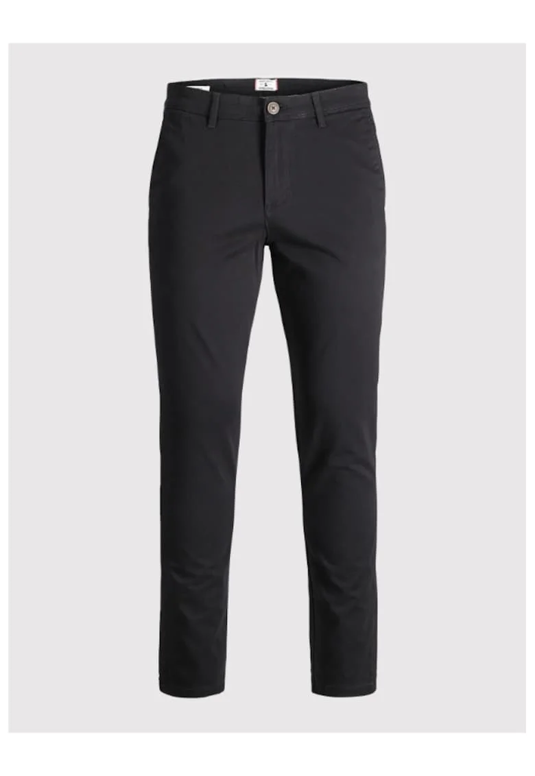 Pantaloni barbati,  209732306, Bumbac, Negru