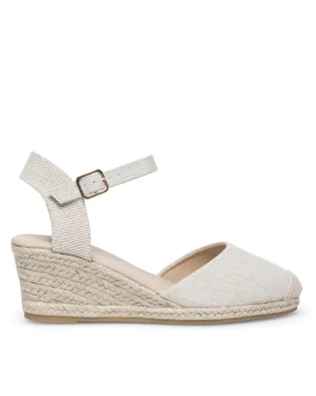 Sandale dama,  590558861777841, Piele ecologica, Bej