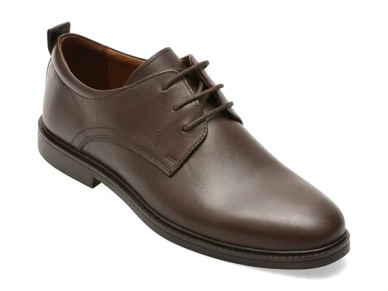 Pantofi eleganti BITE THE BULLET maro, RM109, din piele naturala