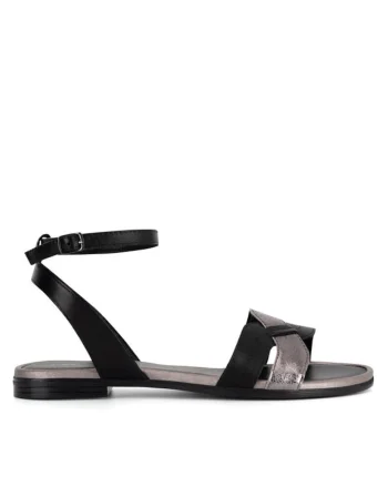 Sandale dama, 56050,  Piele naturala, Negru