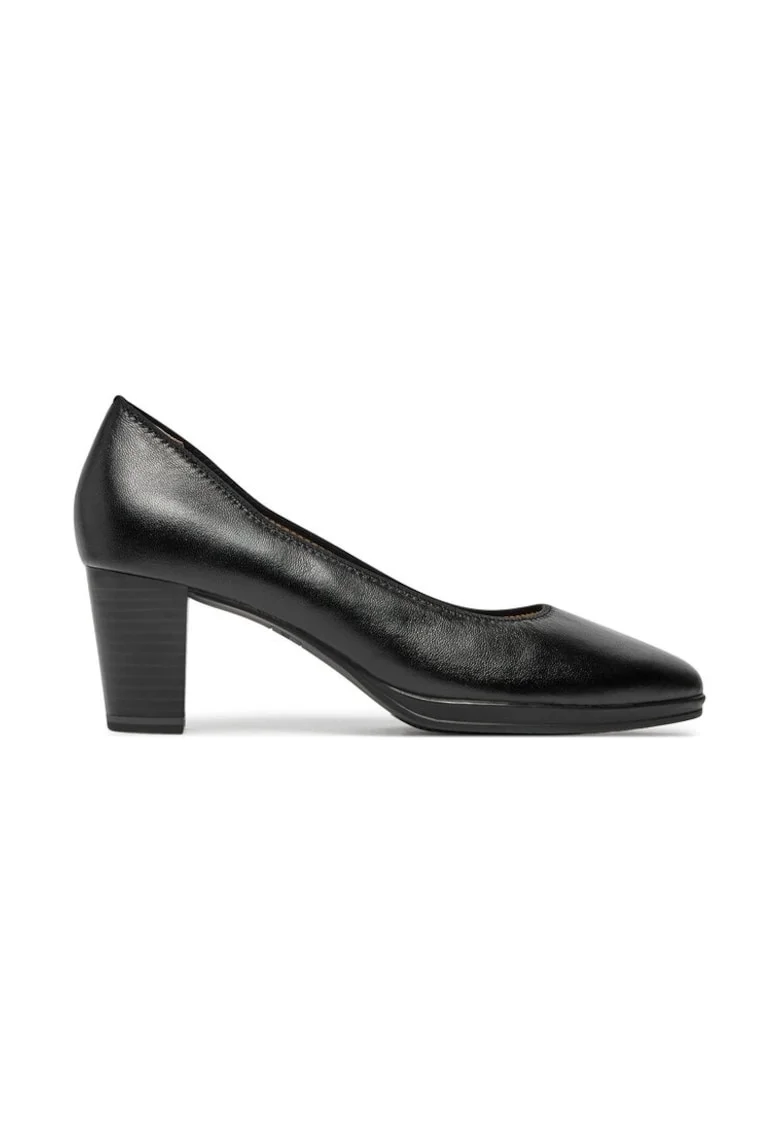 Pantofi dama,  304313, Piele naturala.., Negru