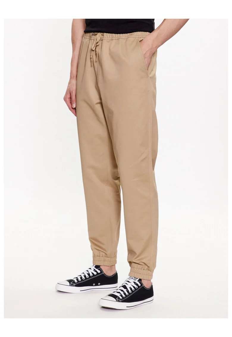 Pantaloni barbati,  Bumbac, Bej