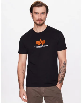 Tricou barbati,  302285419, Bumbac, Negru