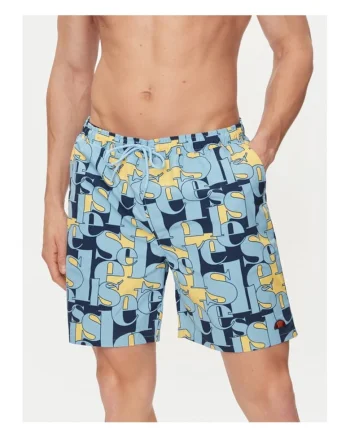 Short de baie barbati,  90557, Poliester, Multicolor