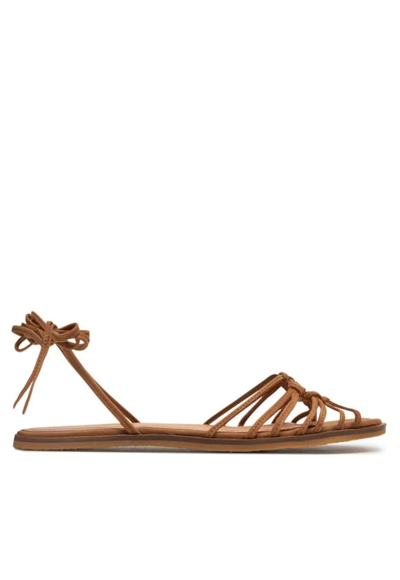 Pantofi dama  304009402, Piele naturala, Maro