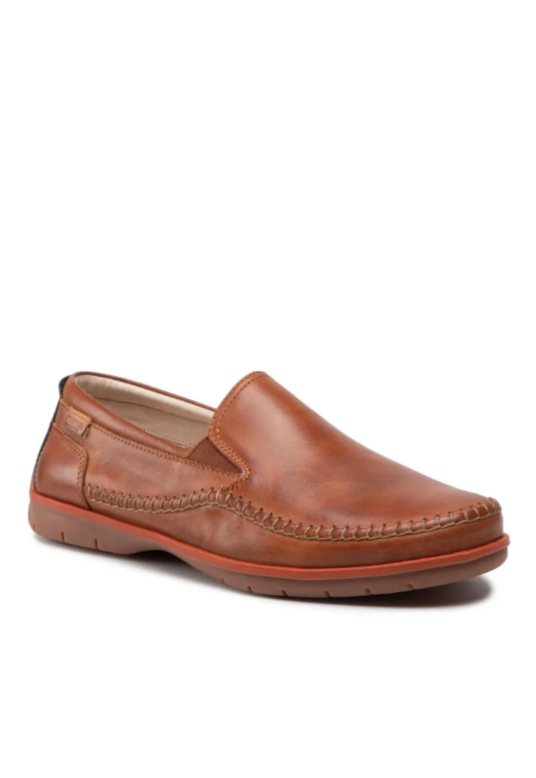 Pantofi barbati,  209892024, Maro, Piele naturala, Maro