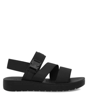 Sandale dama,  590558858429242, Textil, Negru