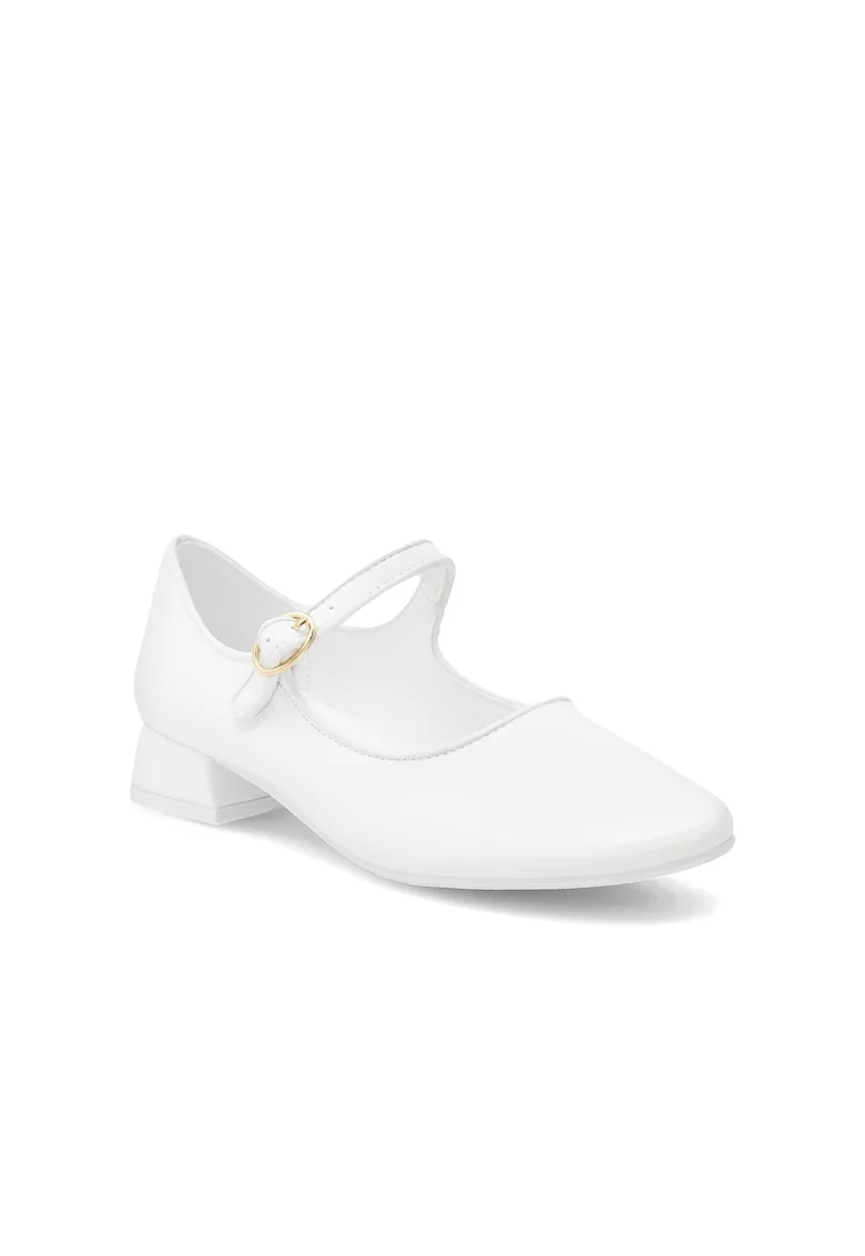 Pantofi copii,  511830, Sintetic, Alb