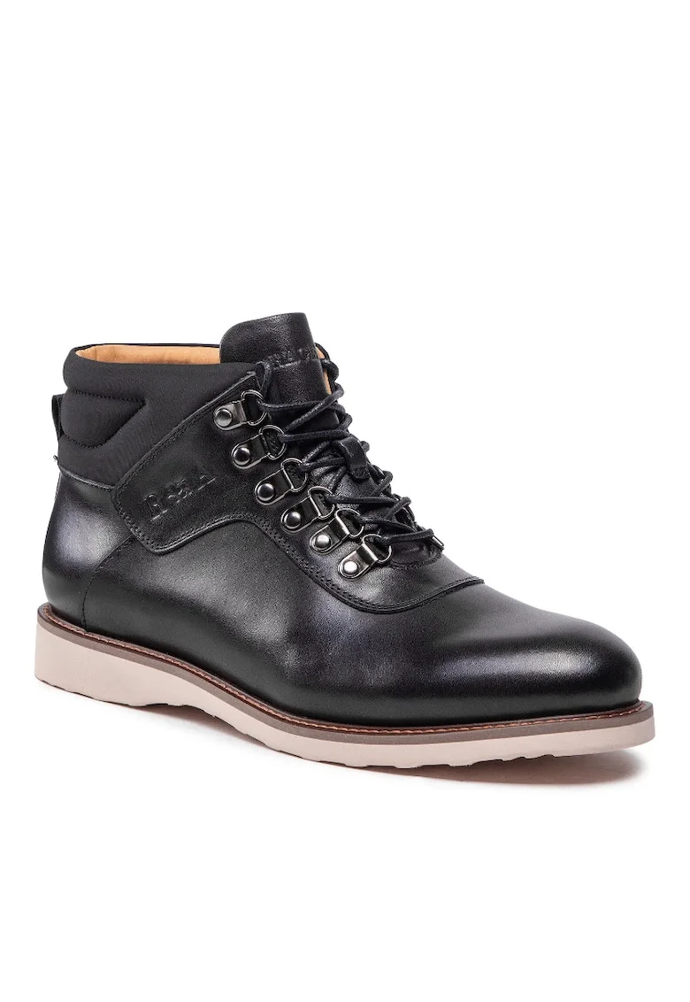 Pantofi barbati,  301550808, Piele naturala, Negru, Negru