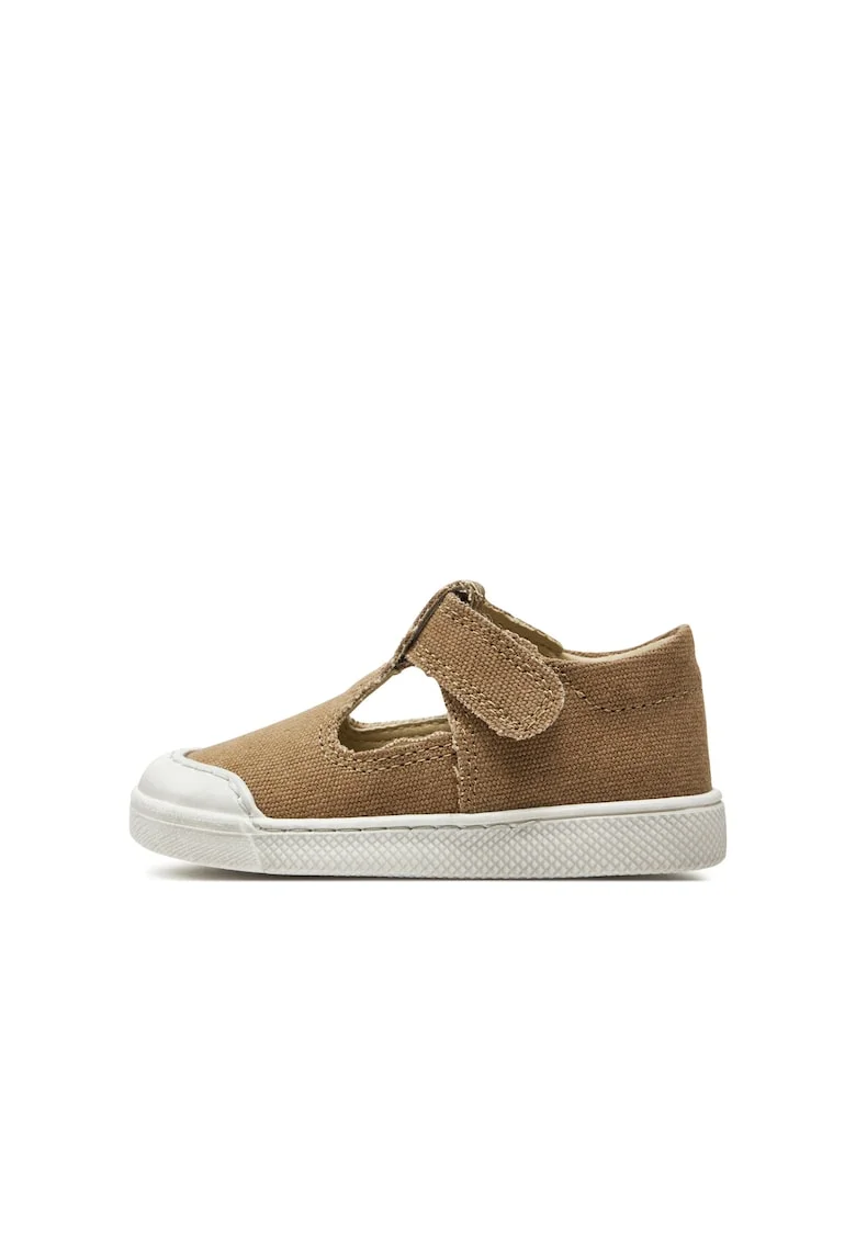 Mocasini copii,  886806, Textil, Maro
