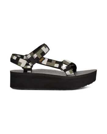 Sandale dama,  89558, Negru, Textil