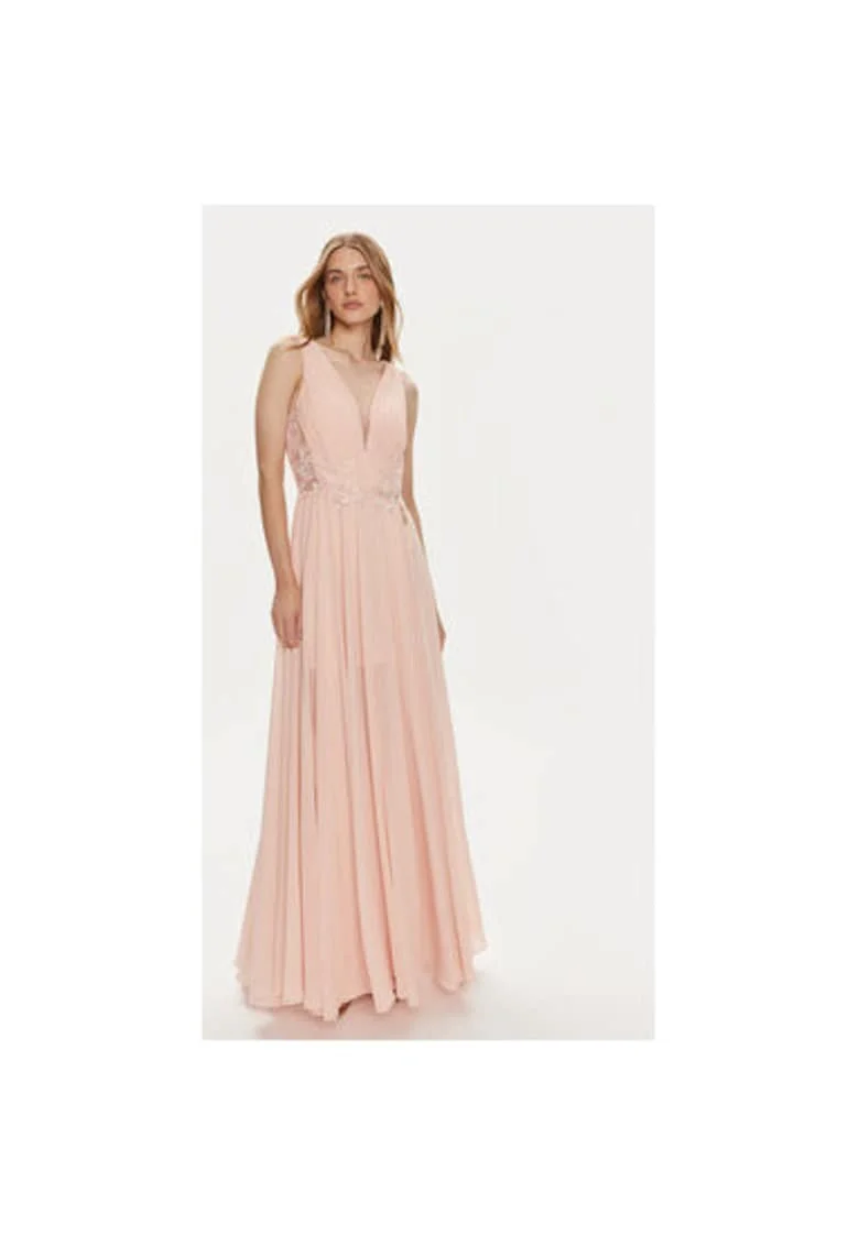 Rochie dama,  303691110, Poliester, Roz, Roz