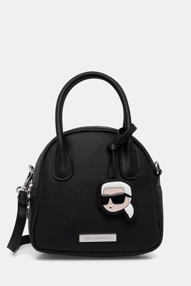 Karl Lagerfeld geantă crossbody pentru femei cu imitație de piele IKON