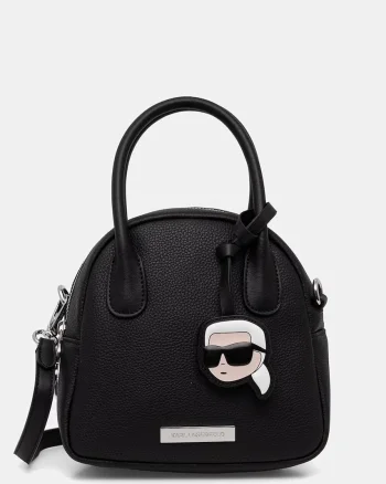Karl Lagerfeld geantă crossbody pentru femei cu imitație de piele IKON