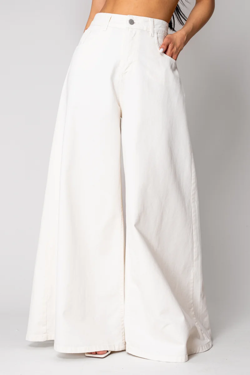 Blugi foarte largi din denim Off White