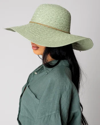 Palarie de plaja Olive