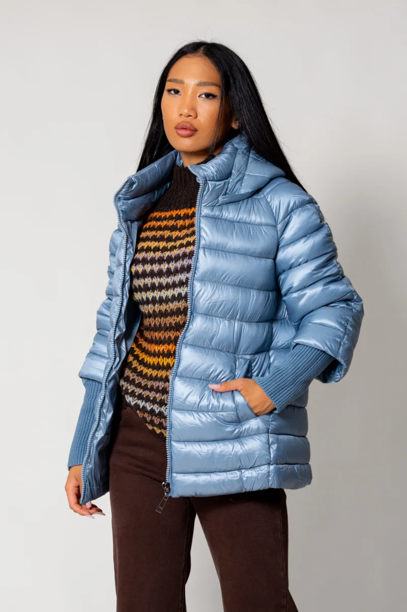 Geaca cu fermoar Storm Blue