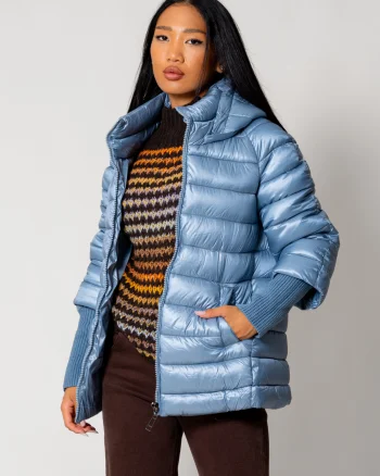 Geaca cu fermoar Storm Blue