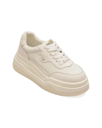 Pantofi sport GRYXX albi, 258803, din piele naturala