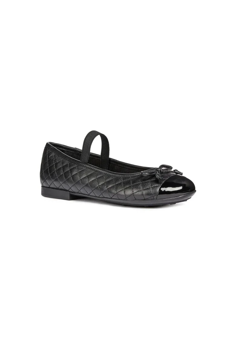 Espadrile baieti,  Jr Plie', Piele naturala, Negru