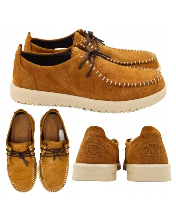 Mocasini barbati, Nxt Moc piele suede - 65874, Brun