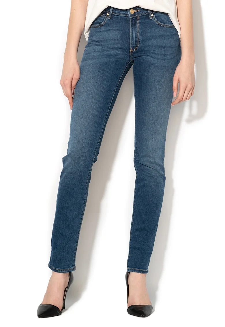 Blugi slim fit, Bleumarin