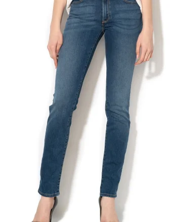 Blugi slim fit, Bleumarin
