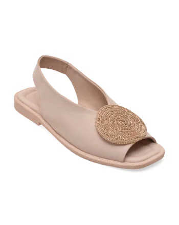 Sandale GRYXX nude, 5001776, din piele naturala