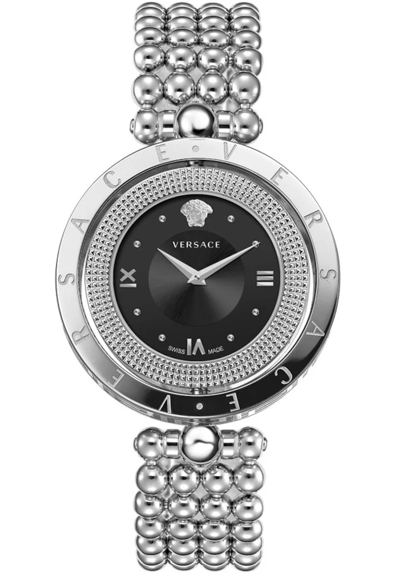 Ceas dama  Eon, bratara metalica, 34mm, 5 ATM, argintiu
