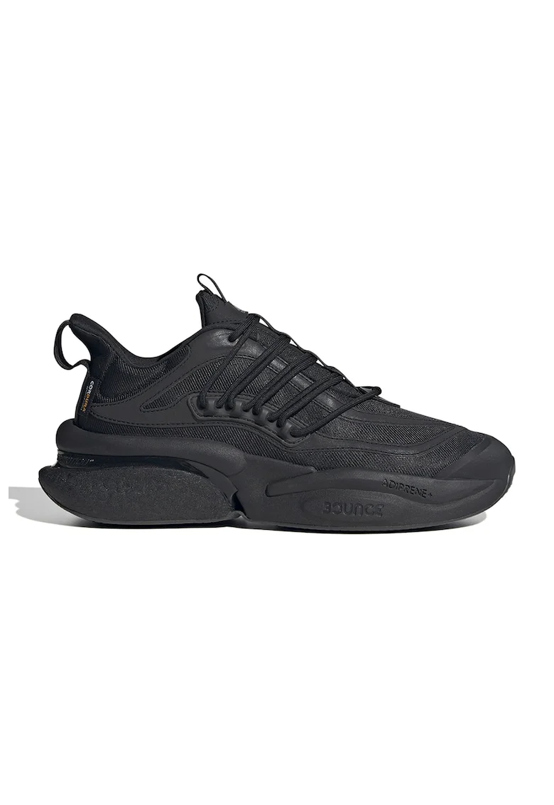 Pantofi sport cu logo Alpha Boost, Negru