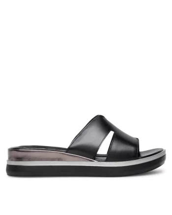 Sandale  dama, piele naturala, Negru