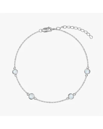Bratara din argint Birthstonedwqf