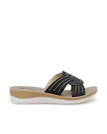 Slapi dama,  BVAX0100, negru,