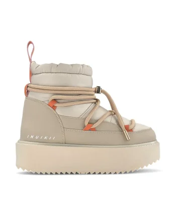 Ghete flatform fara inchidere, Portocaliu/Bej