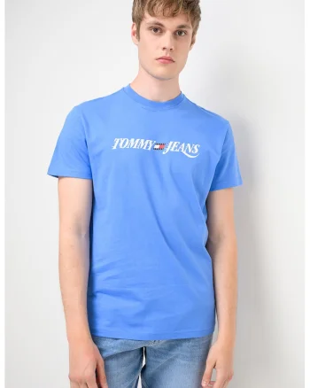 Tricou regular-fit cu imprimeu logo, Albastru