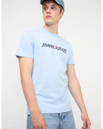 Tricou regular-fit cu imprimeu logo, Albastru lavanda