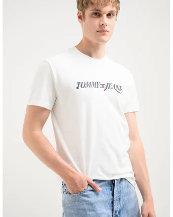 Tricou regular-fit cu imprimeu logo, Alb