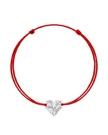 Bratara snur My Romanian Heart, argint 925