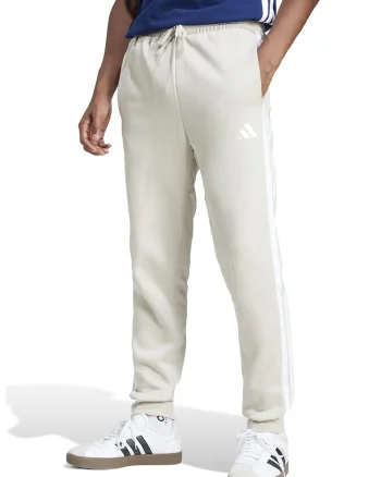 Pantaloni de trening cu logo si snur de ajustare, Alb/Crem