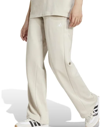 Pantaloni de trening cu un snur in talie Essentials, Crem