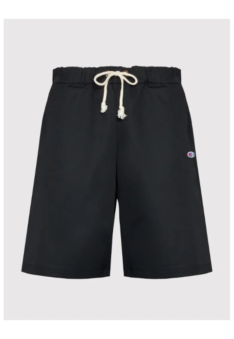 Pantaloni scurti barbati,  209862133, Poliester, Negru