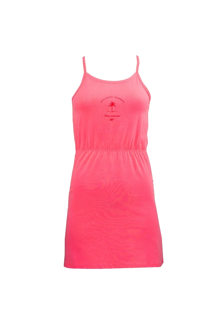 Rochie de fete  Bumbac/Elastan, Roz