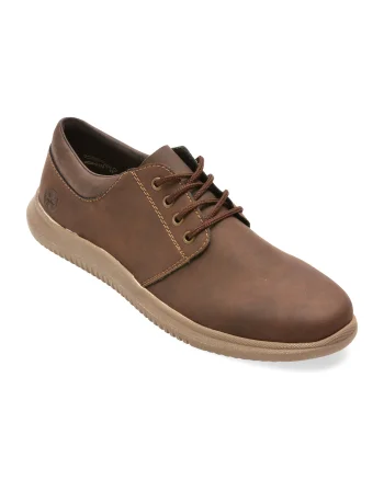 Pantofi RIEKER maro, 10424, din piele naturala