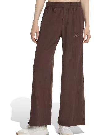 Pantaloni de trening cu croiala ampla, Maro inchis