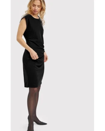 Rochie dama, Negru, Poliester, Negru