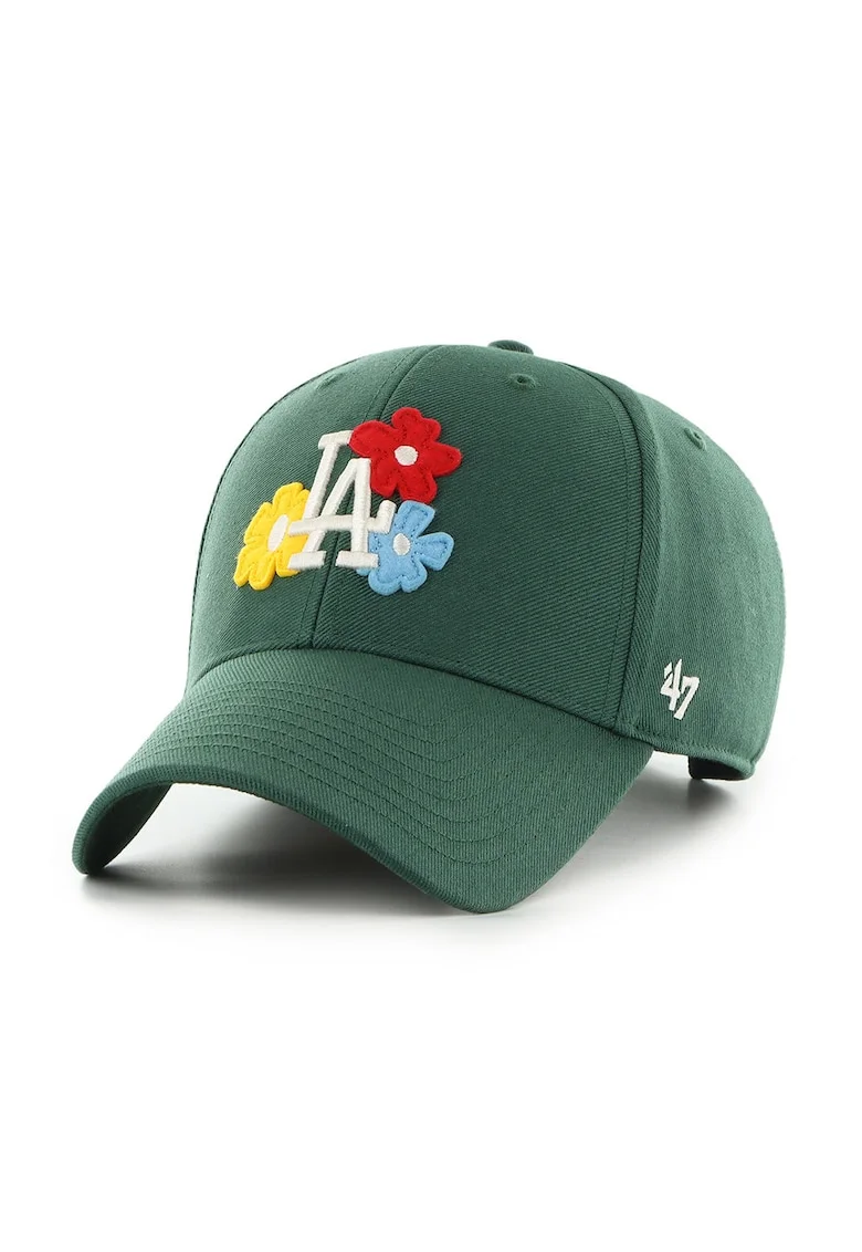 ’47, Sapca de bumbac Los Angeles Dodgers, Galben/Verde smarald/Albastru