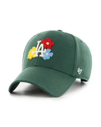 ’47, Sapca de bumbac Los Angeles Dodgers, Galben/Verde smarald/Albastru