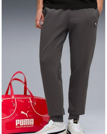 Pantaloni de trening regular fit cu buzunare Ess Elevated, Gri inchis