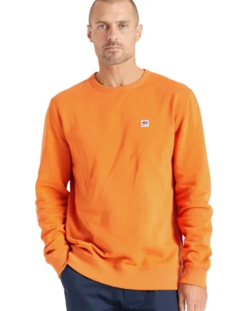 Bluza barbati,  Bumbac, Portocaliu,
