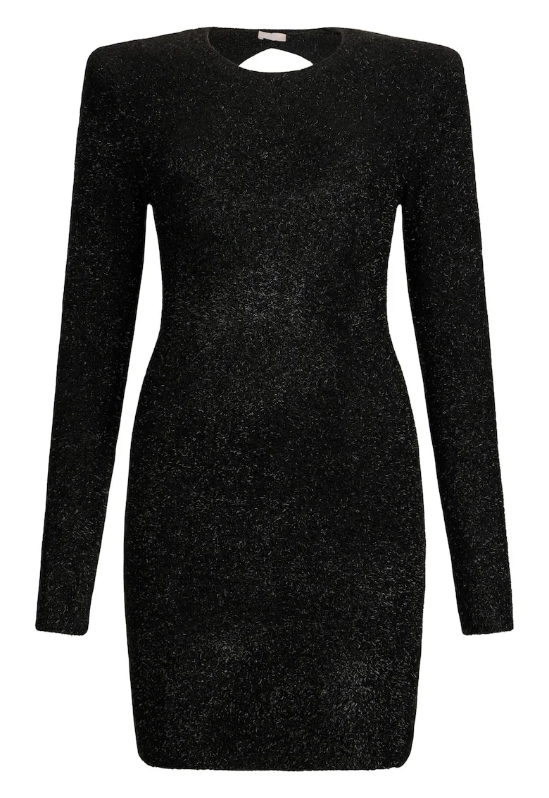 Rochie mini cambrata, Negru